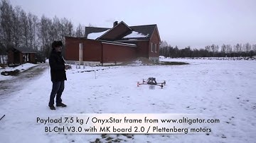 OnyxStar FOX-C8-HD frame test by multicopter ru