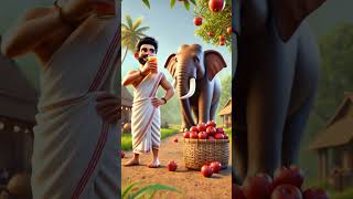 हाथी बहुत सारे गन्ने खा जाती है  @aiofficial-Nitish49 #4kvideos  #hdvideo #youtubeshortsaivideogene