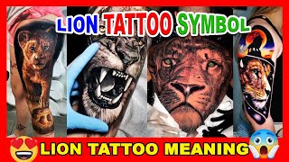 MEANING AND SYMBOL OF LION TATTOOS | MEANING LION TATTOOS | SYMBOL LION TATTOOS | LION TATTOOS Lion Tattoo Meaning For Guys