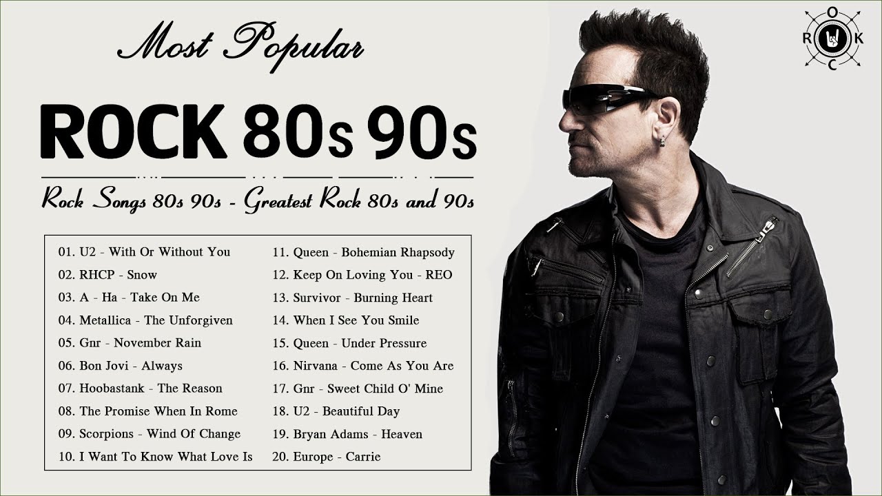Rock 80s 90s  | The Best Rock Songs 80's and 90's Ever