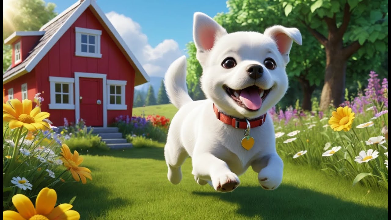 This Little Dog Lives Alone | Gentle Animal Song for Kids | Heartwarming Story Rhyme