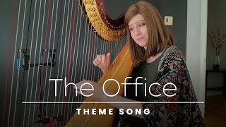 The Office theme (Harp Cover) + Sheet Music