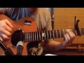 the HIATUSのGeraniumをソロギター(アコギ)で弾いてみた