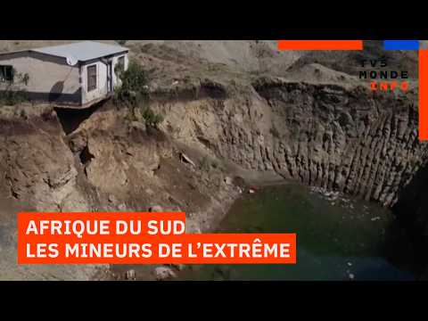 Afrique du Sud : le sol se dérobe à cause des mines clandestines