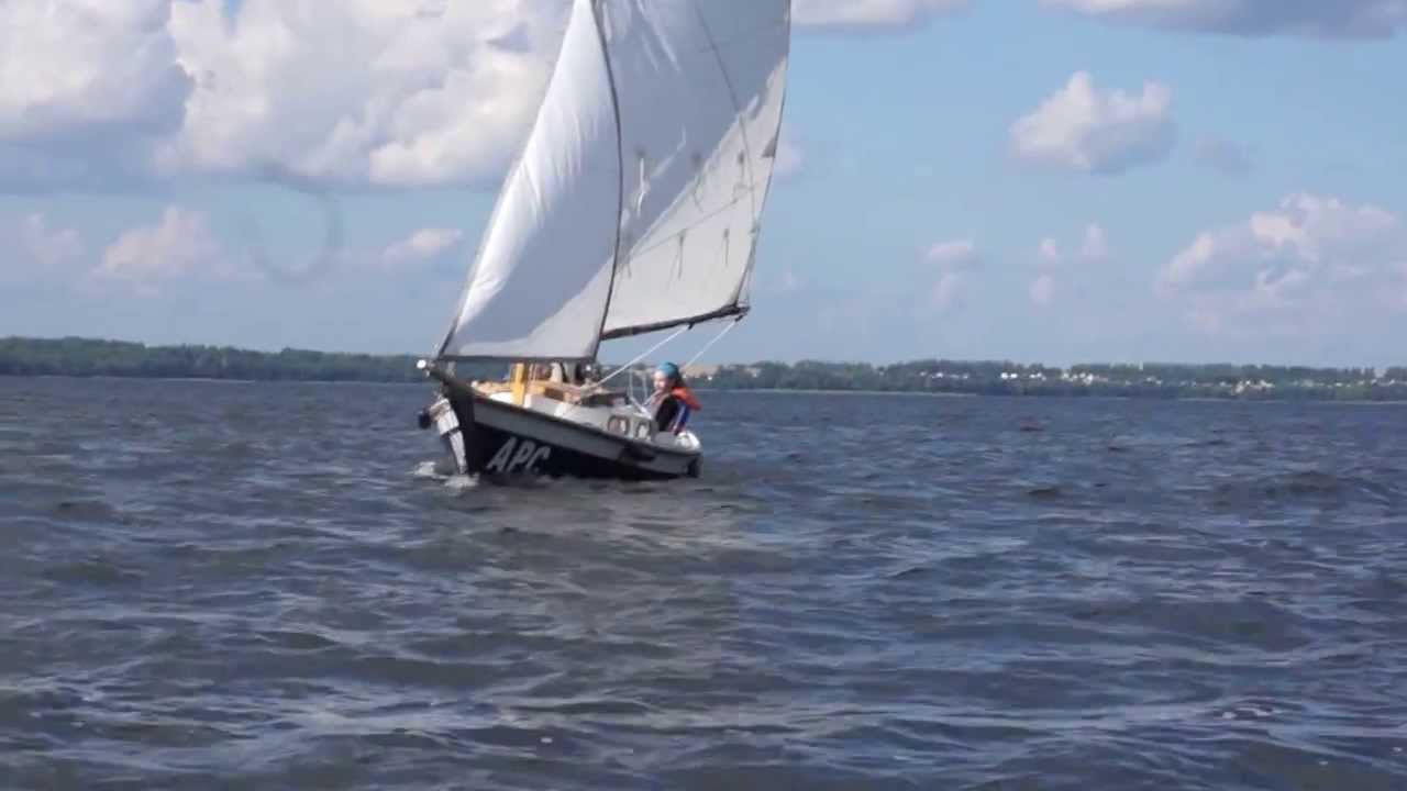 На всех парусах stevenson weekender sailboat - YouTube