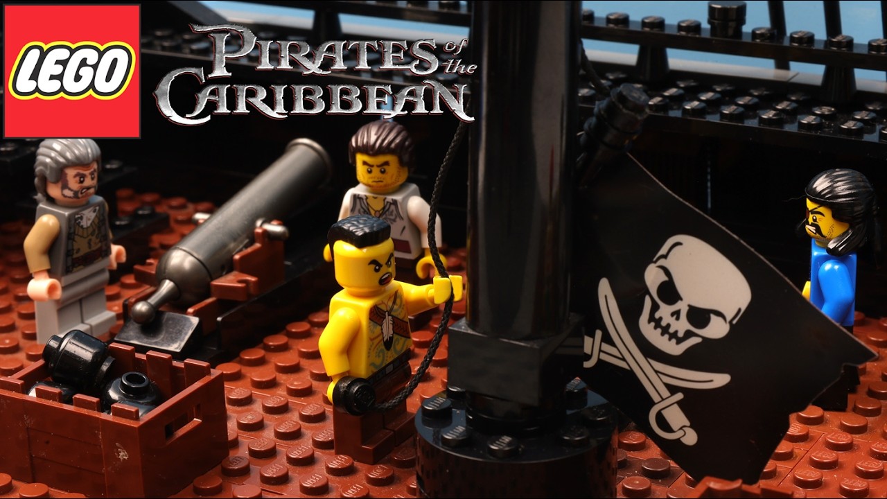 Lego Пираты Карибского моря - Полный фильм