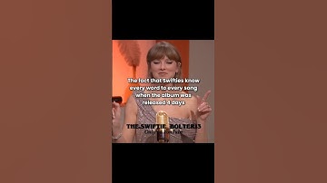 Swifties knowing the lyrics 🫶 #taylorswift #swiftie4ever #taylorsversion #swifties #shorts