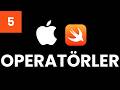 Operatör ve Temel İşlemler Swift ile Programlamaya Giriş Eğitimi - Apple Uygulama Geliştirme #swift