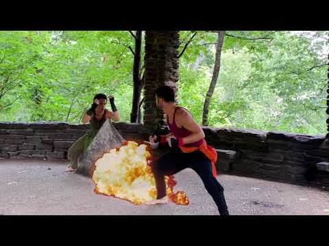 Avatar Live Action Bending Duel EARTH VS FIRE