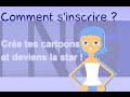 Tutoriel  sinscrire sur lacartoonerie