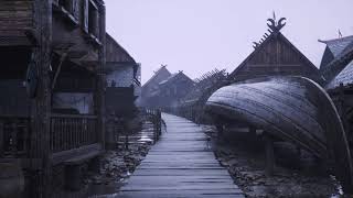 Unreal Engine 5 - Viking village of Njordheim (Based on Birka. Sweden) screenshot 5