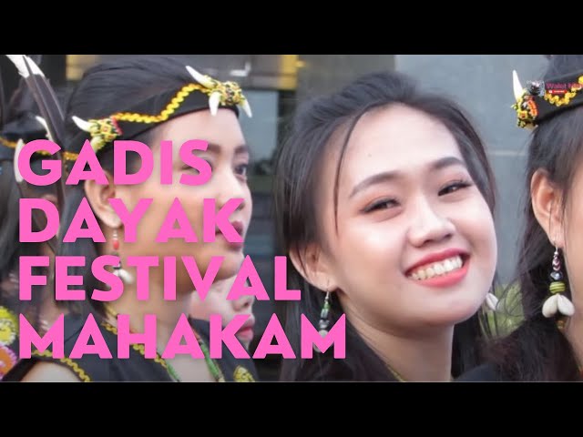 gadis gadis dayak festival mahakam 2019 part 3 class=