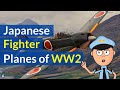 The Superior Japanese Fighter Planes of WW2 #FighterPlanes #Japan #WW2