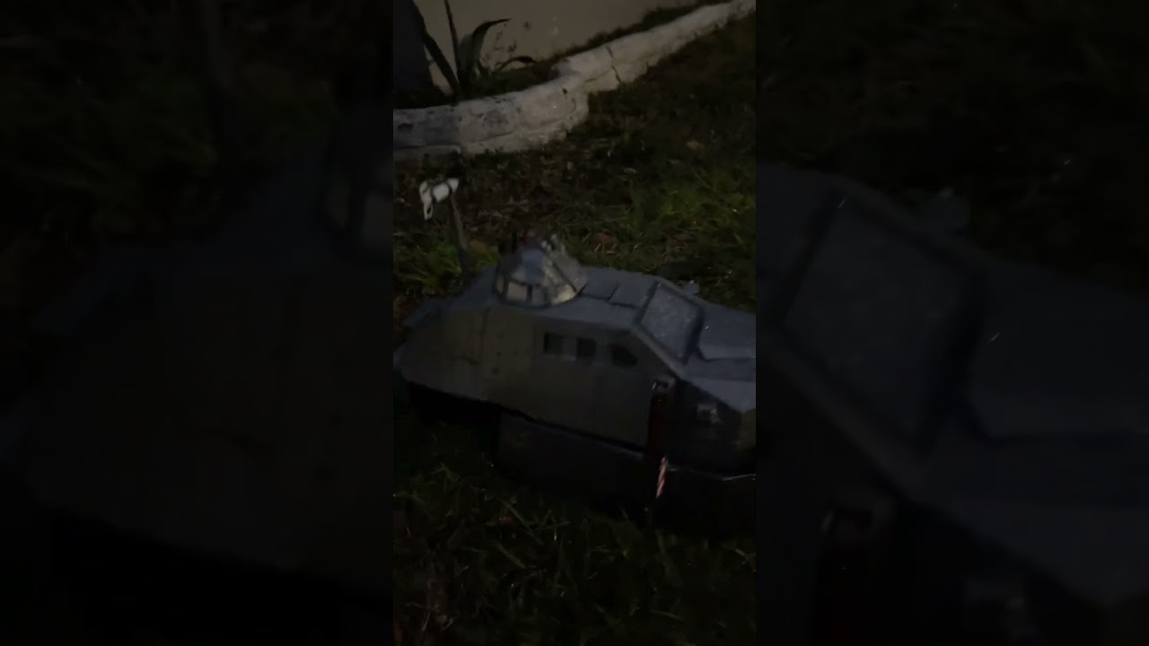 Cardboard tiv 2 in rain 🌧️ 