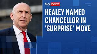 John Healey chosen as chancellor by Andy Burnham in surprise move