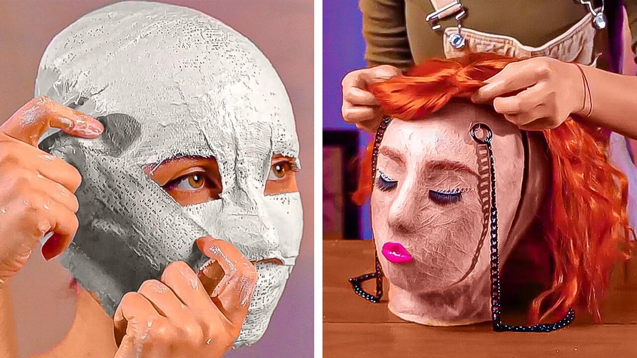 حقيبة على شكل رأس من صنع المعلم