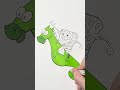 🐚SPONGEBOB SQUAREPANTS SPEED COLORING!🧽 #shorts #spongebobsquarepants #spongebob