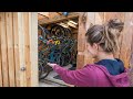 FULL TOUR OF OUR DREAM MOUNTAIN BIKE WORKSHOP! Shed-pocalypse Ep. 7