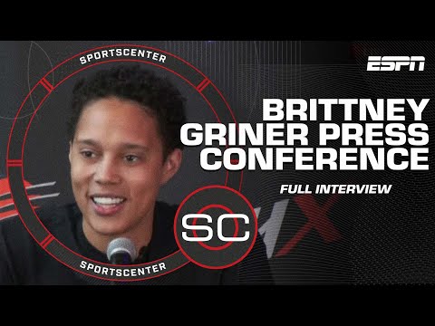 [full interview] brittney griner's first press conference since being released from russian prison