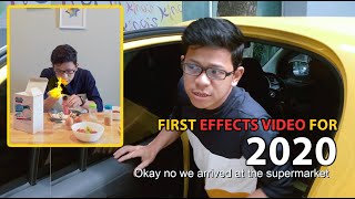 First Video Effects in 2020 || Happy New Year