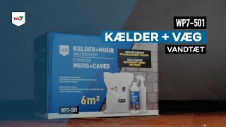 Tec7 Wp7-501 Vandtætning Af Kældre Vægge