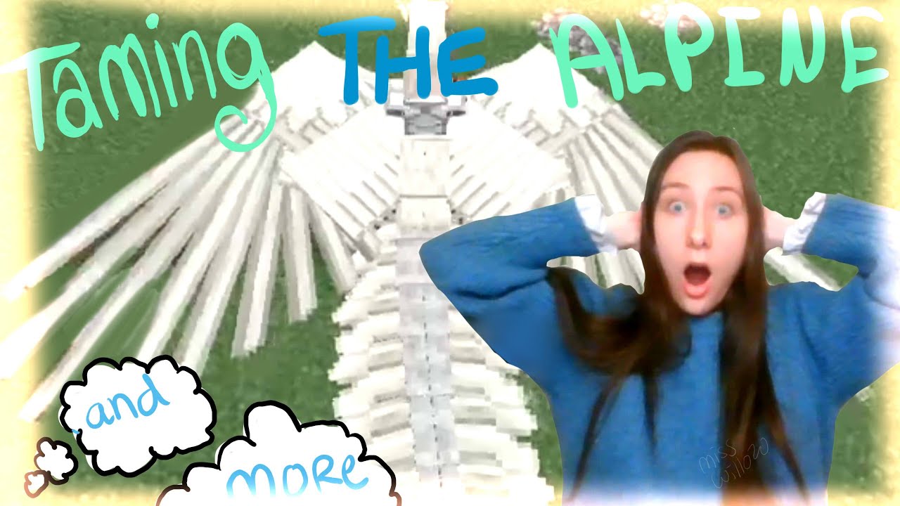 The Alpine Dragon Is FINALLY My Friend! Modded Minecrcaft