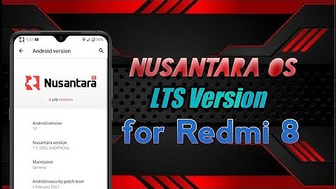This Gaming Custom ROM you Will Enjoy feat. NusantaraProject(LTS) for Redmi 8😯⚡Let