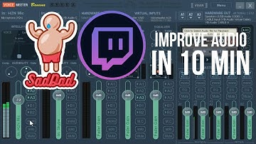 Improving Your Stream Audio in 10 min! | Voicemeeter Banana