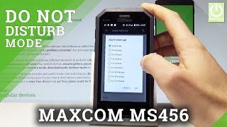 How to Use Do Not Disturb in MAXCOM MS456 |HardReset.Info screenshot 1