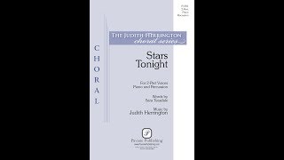 Stars Tonight (2-Part Choir) - by Judith Herrington