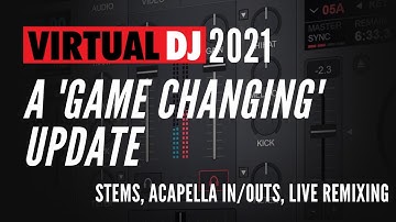 Virtual DJ Tutorial 2021 Update With STEMS (WOW!)
