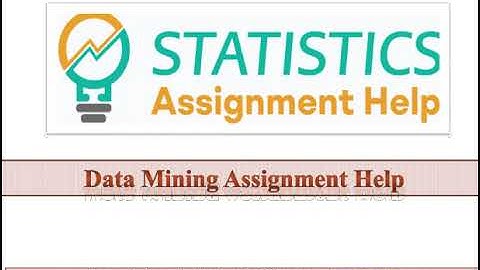 Data Mining Assignment Help