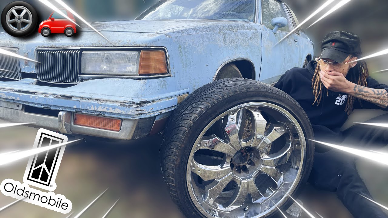 These 22 Inch Rims Look Small On My G-Body Cutlass - YouTube