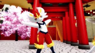 Cinderace Mmd - Senbonzakura