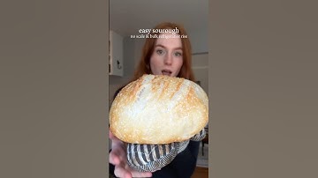 FOOL PROOF SOURDOUGH! Bulk refrigerator rise and no knead