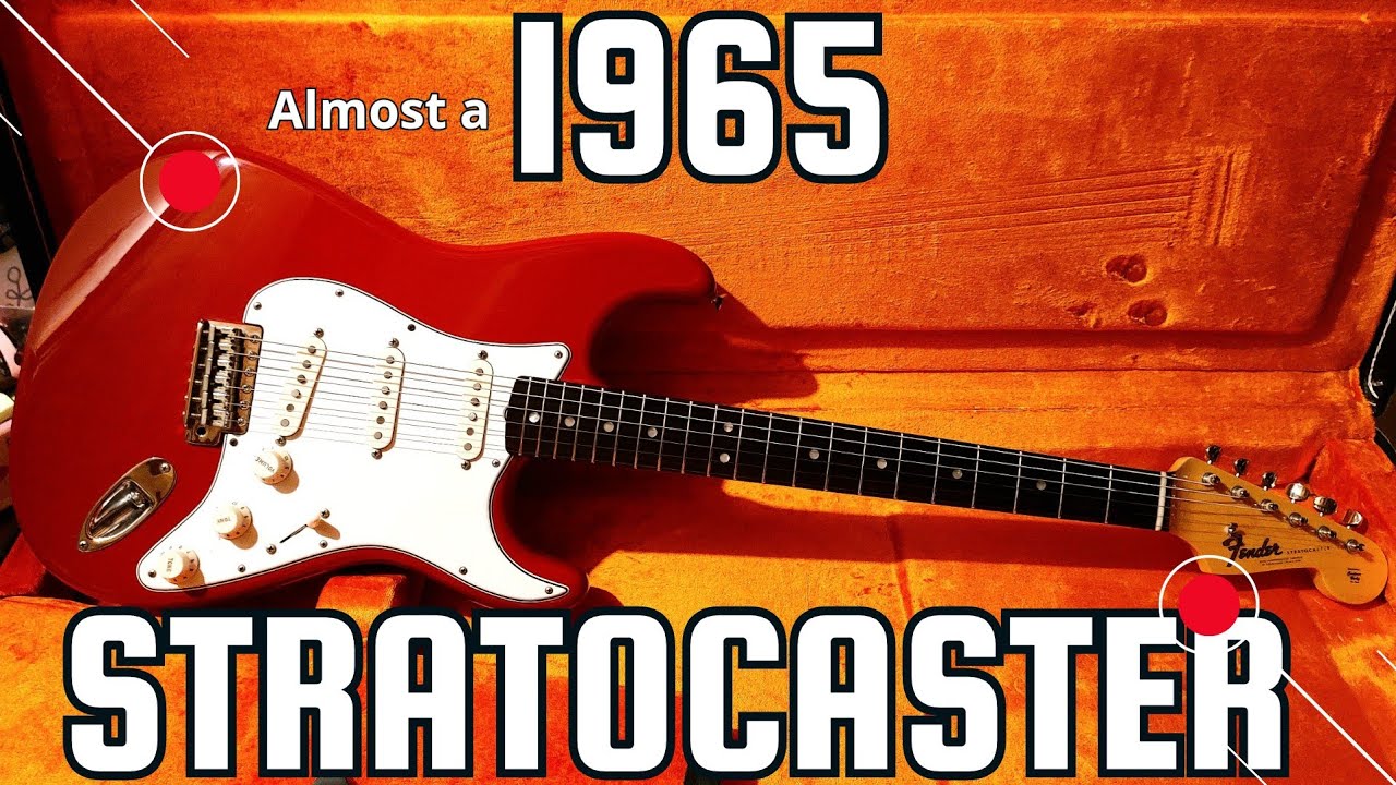 The REAL DEAL 1965 Fender Stratocaster? Almost!!! #Fender American