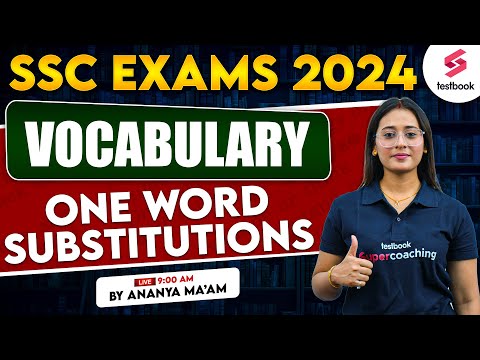 ALL SSC Exams 2024 | One Word Substitution English Vocabulary | By Ananya Ma'am