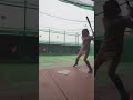 完璧センター返し！ #野球 #野球女子 #バッティング女子