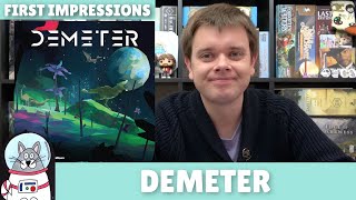 Demeter | First Impressions | slickerdrips
