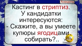 Кастинг В Стриптиз... Подборка Смешных Жизненных Анекдотов. Лучшие Короткие Анекдоты