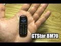 Обзор BM70 - мини мобильный телефон + Bluetooth гарнитура