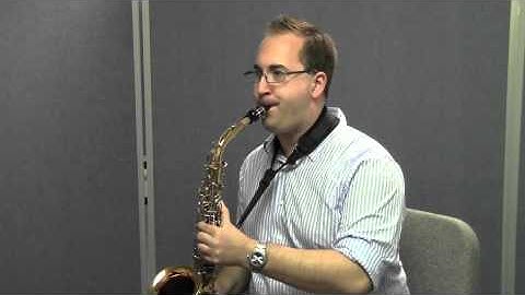 Alto Saxophone - Slurs