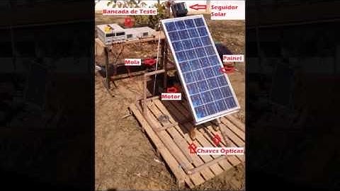 Painel Seguidor Solar (Solar Tracking Panel) - IFBA Conquista