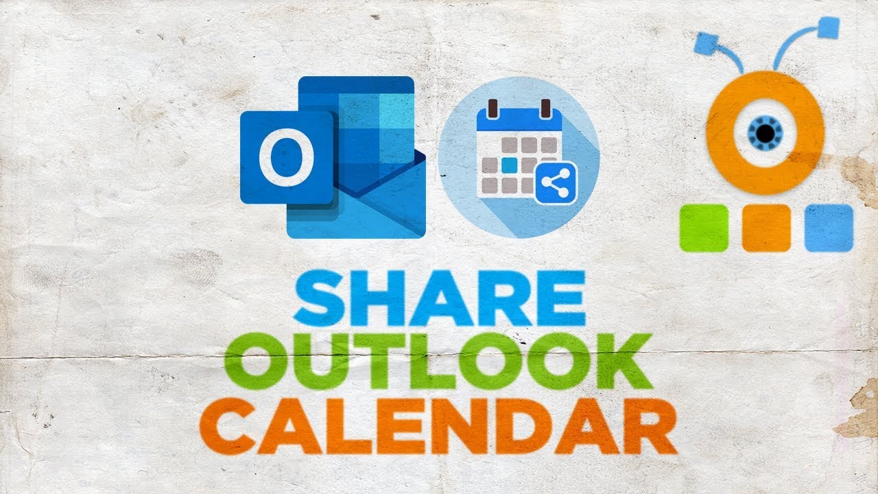 How to Share your Outlook Calendar - YouTube