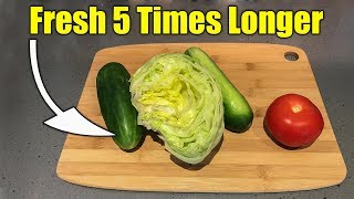 Keep Produce Fresh in Refrigerator