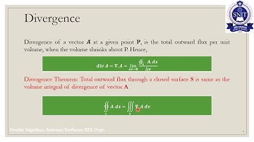EE302 EMT Module1 Revision Part4_Divergence&Stokes theorem