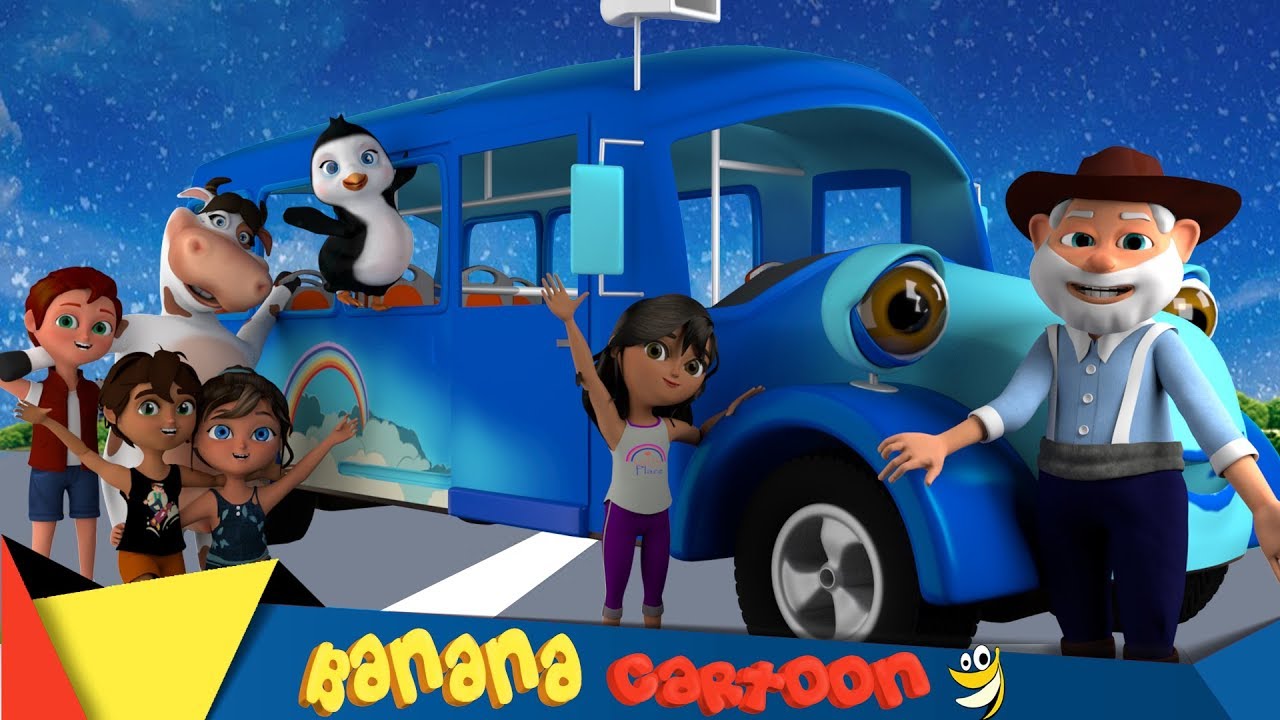 The Wheels On The Bus - Fun Songs for Children  Nursery Rhymes