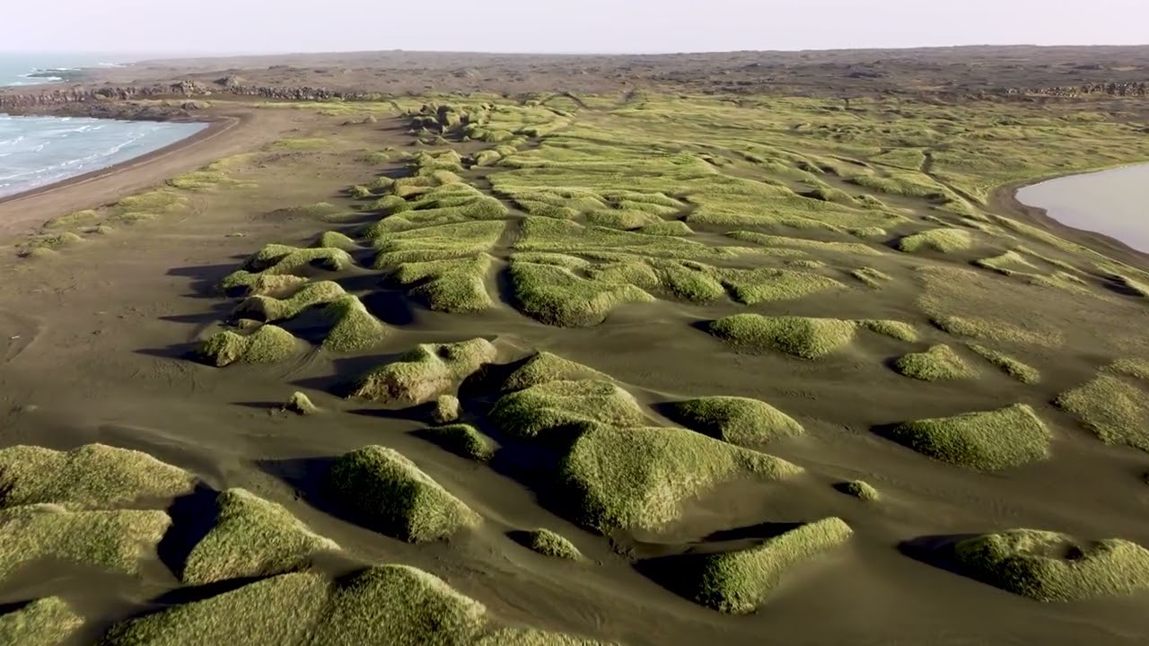 Stora-Sandvik Beach in Iceland // Drone 4k - YouTube
