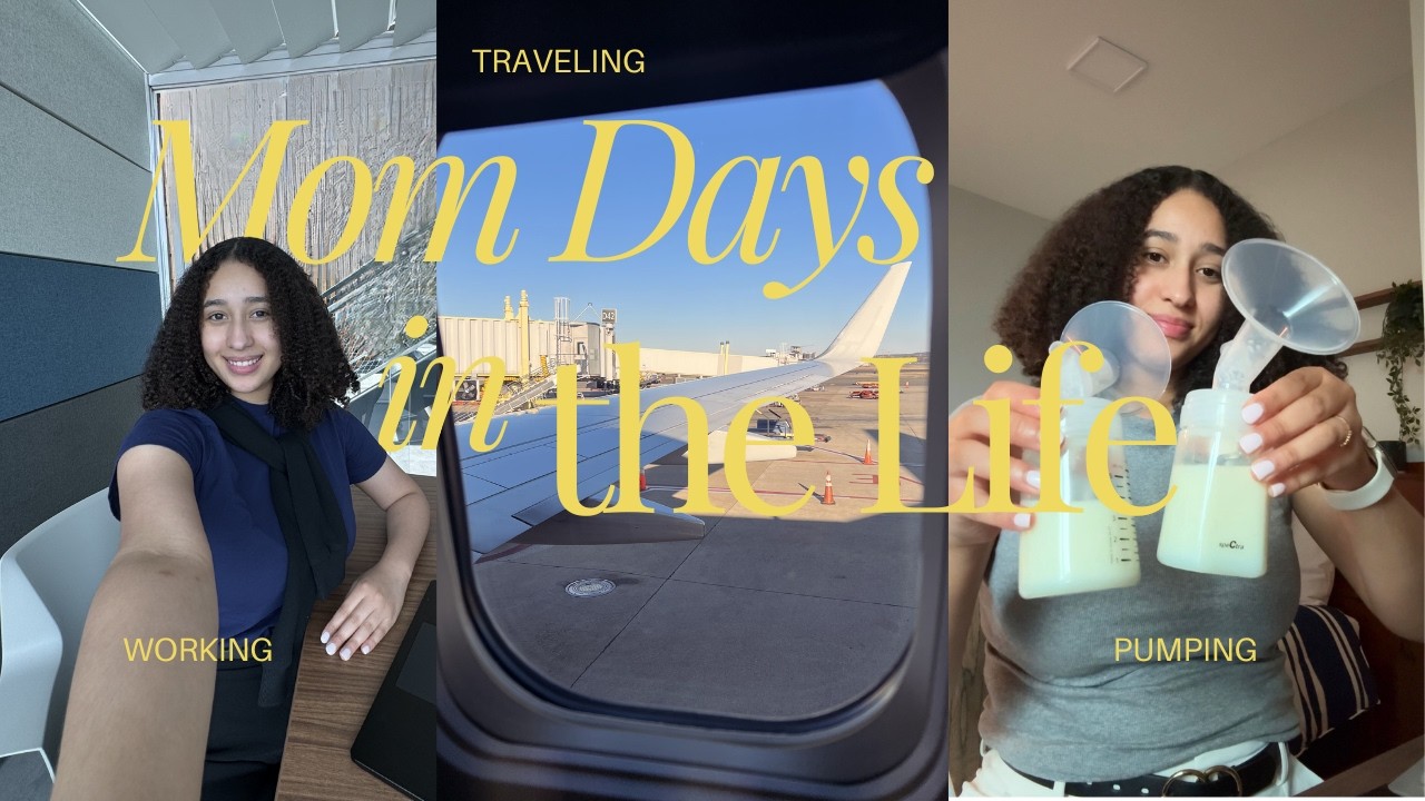 What it's REALLY Like Traveling for Work as a New Mom | 3 Months Postpartum