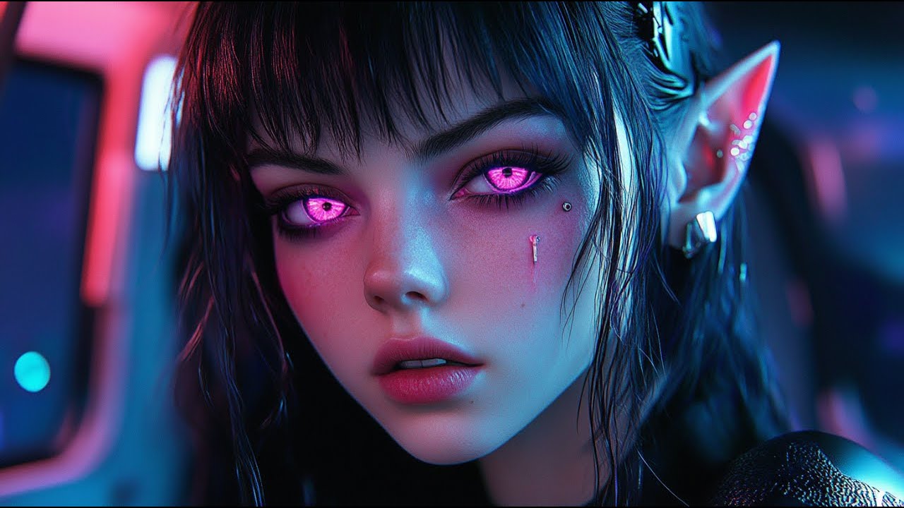 Princesse alien jetée du vaisseau – un humain la rattrape juste avant qu’elle ne touche le sol.